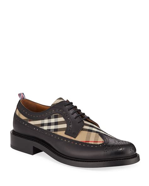 burberry men's shoes sale|burberry men's wingtip shoes.